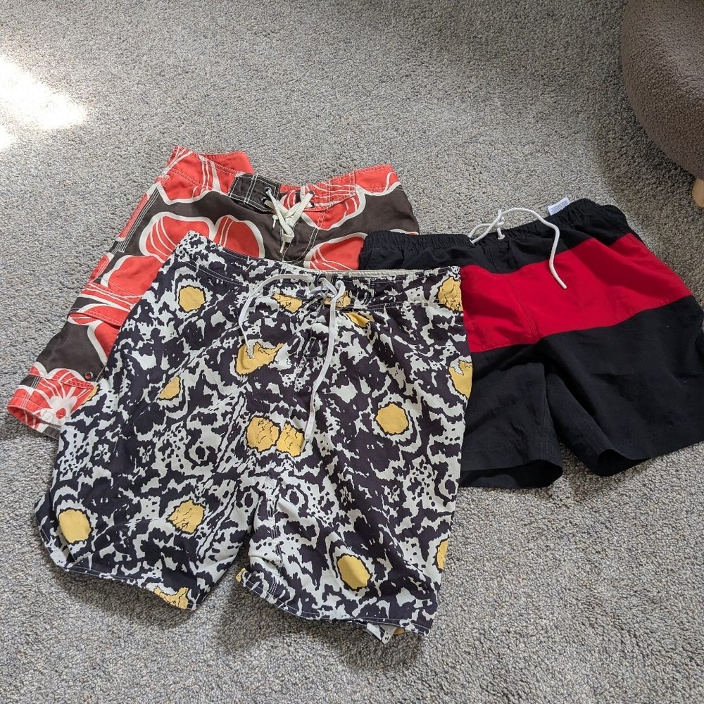 Set Of Three Swimming Trousers